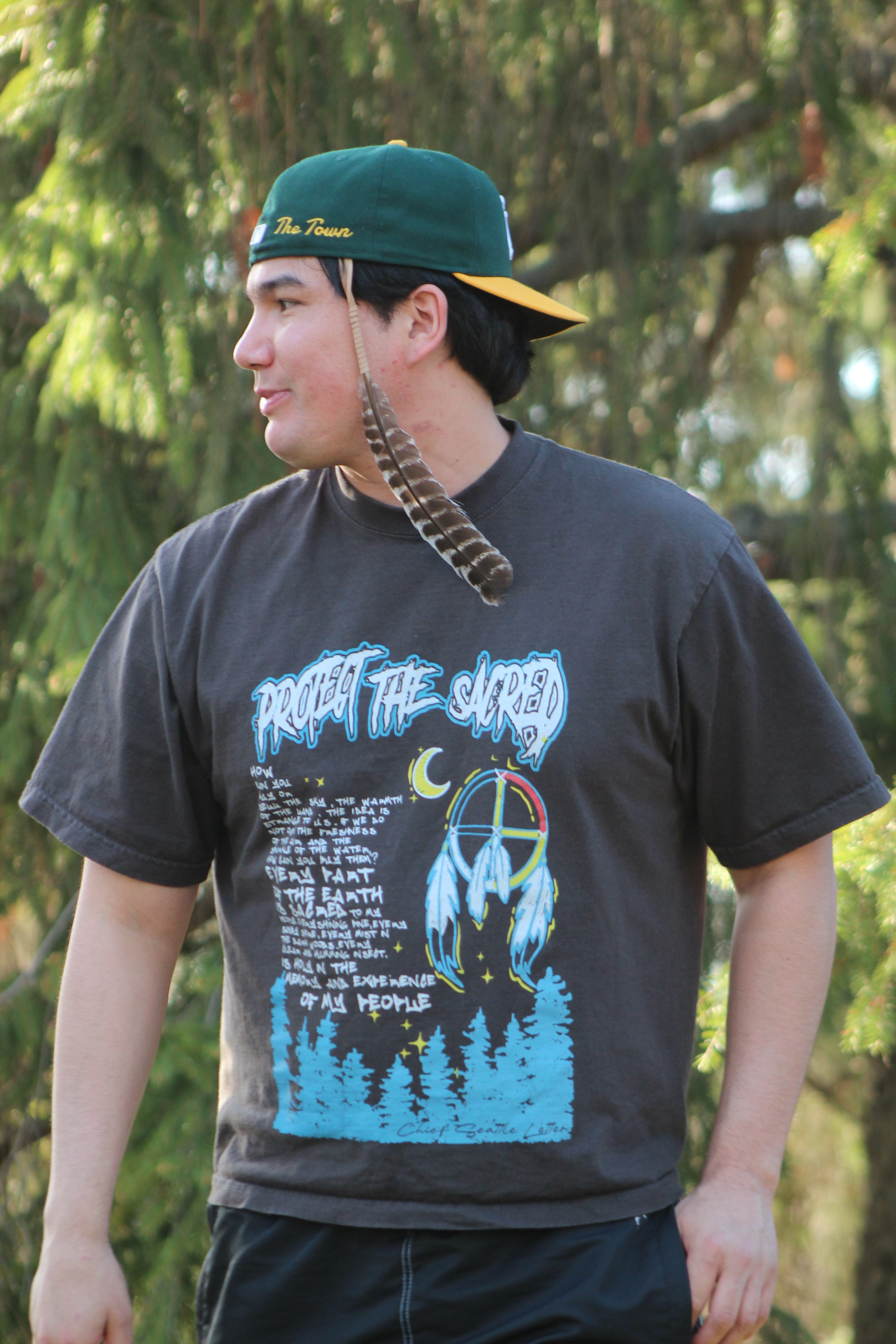 Letter from chief Seattle Crop Tee